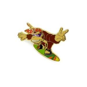 PIN DE SOLAPA FUNKY KONG ESMALTE DURO CHAPADO EN ORO YESTERDAYS CO WONDERCON 2025 - Imagen 1 de 1