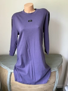 Vestido de entrenamiento para mujer Adidas Moment talla XL Tech púrpura y negro - Imagen 1 de 7