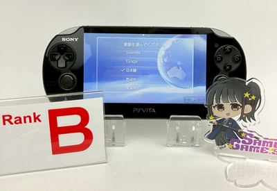 Consola Sony PS Vita PCH-1100 FW3.63 negra cristal solo rango B envío en 1 día 2411 Foto 1 de 4