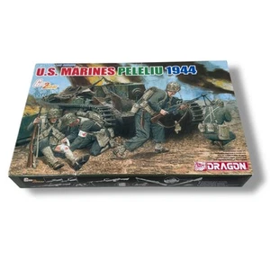 Dragon US Marines Peleliu 1944 Military Plastic 1:35 Scale Model Kit 6554 New - Picture 1 of 6