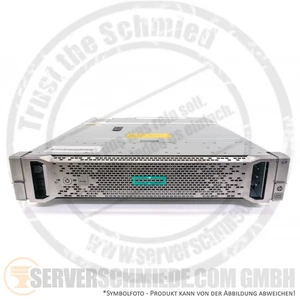 HP 19" D3700 Storage 25x 2,5" SFF HDD SSD 2x JBOD 12G SAS Controller QW967 QW967 - Picture 1 of 4