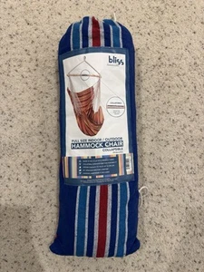 Bliss Hammocks WM412F2 Polyester Multicolor Hammock Chair Patriotic Stripe New - Picture 1 of 2