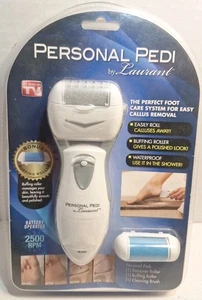 Personal Pedi Foot Care System di Laurant visto in TV lucidante levigante nuovo  - Foto 1 di 7
