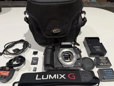 Panasonic Lumix G80 Digital 16MP Camera Body Only 378 Shots Upgrade On G7 + Bag - Image 1 of 4