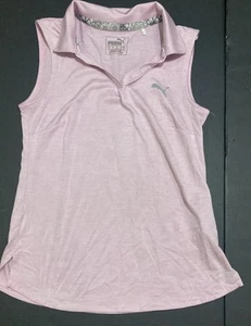 Girl's Puma Light Purple Golf Polo Top Size Medium EUC - Picture 1 of 3