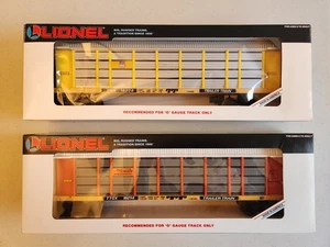 2 Lionel Two Tier Auto Carriers - D&RG and UP - New - Picture 1 of 11