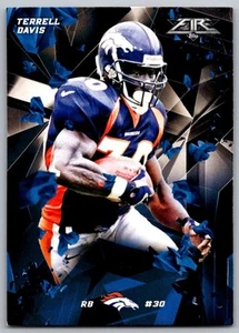 2015 Topps Fire Terrell Davis Denver Broncos #94 - Picture 1 of 2