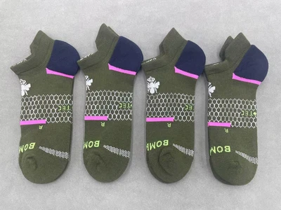 Женские универсальные носки Bombas 4 пары размер средний 7-10,5 - Изображение 1 из 2