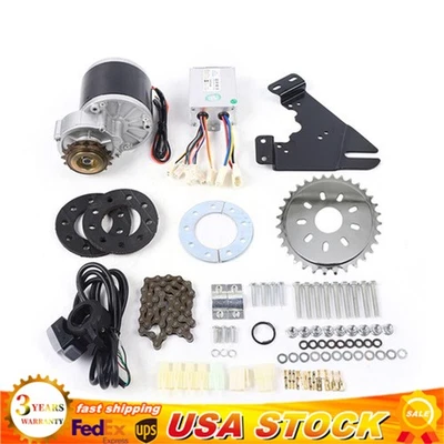 Electric Bicycle E-Bike Wheel Motor Conversion Kit Thumb Conversion Kit 24V 350W - Image 1 of 4
