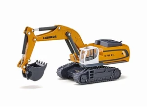 siku 1874, Liebherr Hydraulic Excavator, 1:87, Metal/Plastic, Yellow, Movable ex - Picture 1 of 7