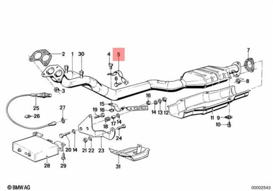 Arco genuíno BMW E21 E28 E30 315 316 318 318i 320i 518 518i 18211245956 - Imagem 1 de 1