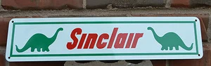 Sinclair Service Gas Station DINO Pump SIGN Collectible Advertising Garage 10day - Picture 1 of 5