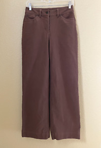Lululemon Pants Womens Size 26 City Sleek 5 Pocket Wide Leg Pant Utilitech Brown