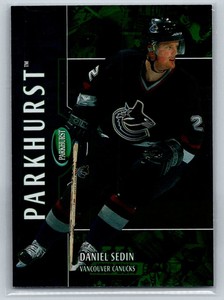 2002 Parkhurst #167 Daniel Sedin Vancouver Canucks
