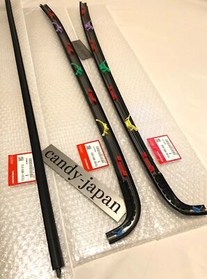 Honda Genuine Molding FR Windshield Side RH & LH Upper Set Civic 1992-1995 OEM - Image 1 of 4
