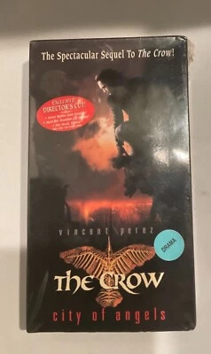 The Crow: City of Angels (VHS, 1996) Factory Sealed New  - Image 1 of 2