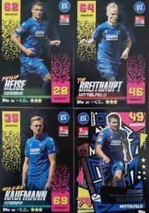 Topps Match Attax Bundesliga 2022 2023 alle 4 Karten Karlsruher SC - Bild 1 von 1