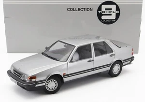 PROMO : 1800440 SAAB 9000 CD TURBO de 1990 Gris argenté au 1/18 de Triple9 - Picture 1 of 2