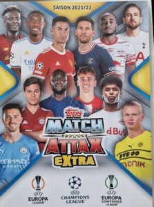 2021/2022 Attax Champions League Extra Match Limited Club 100 Pro Elite etc