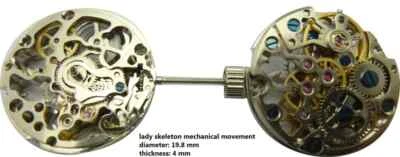 Sea-Gull 23 jewels TY6DSK(6103K) Skeleton manual wind ladies movement - Image 1 of 3