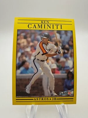 1991 FLEER Baseball Cards.  Card # 500-720.  You Pick to Complete Your Set. - Image 1 of 4