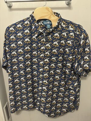 Camisa De Colección Big Dogs "Who's Yer Daddy" Manga Corta 5X Estampado Completo Perro Foto 1 de 4