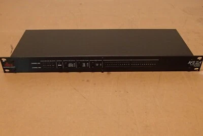 DBX AFS 224 Dual Channel Advanced Feedback Suppression Processor Black - Image 1 of 4