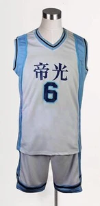 Kuroko's Basketball Kuroko no basuke Teiko Team No.6 Aomine Daiki Jersey S-2XL - Picture 1 of 4