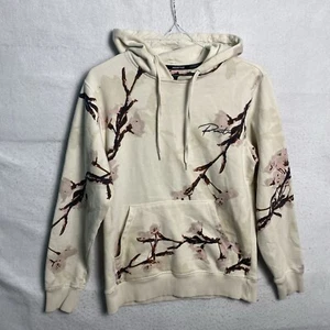 Primitive Skateboarding Men's Ivory Hoodie Sweatshirt Cherry Blossom Size Small - Picture 1 of 17