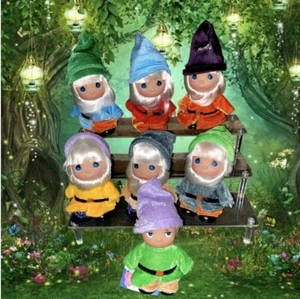 Disney Parks Precious Moments Dolls, MINI SNOW WHITE SEVEN DWARFS SET SET OF 7 - Picture 1 of 4