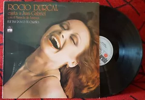 ROCIO DURCAL **Canta A Juan Gabriel Con el Mariachi America** 1978 Spain LP - Picture 1 of 4