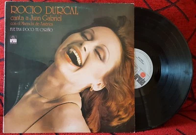 ROCIO DURCAL **Canta A Juan Gabriel Con el Mariachi America** 1978 Spain LP  - Image 1 of 4