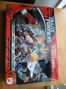 Transformers Robot Fighters Optimus Prime vs Megatron Figures Hasbro in the box - Picture 1 of 6