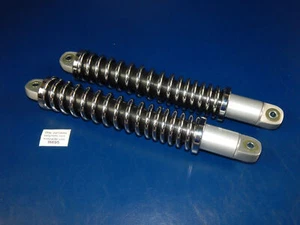 SUSPENSIÓN DE AMORTIGUADORES TRASEROS DE MOTOCICLETA 1 puerta L=12.5" ZUNDAPP 50 GS 100 RÉPLICA VINTAGE - Imagen 1 de 4