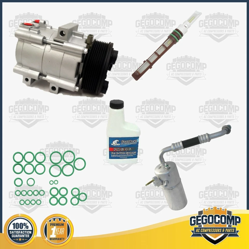 A/C Compressor Kit Fits Ford Expedition 97-01 Lincoln Navigator OEM FS10 57149 - Image 1 of 4