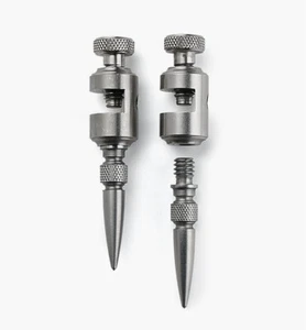 Veritas Trammel Points Scribers For Any Ruler Up To 1/4" Thick 102159 05N5005 - Picture 1 of 3