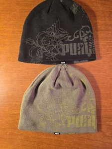 Puma Beanie-with Beautiful Design set of 2-New!!! - Picture 1 of 4
