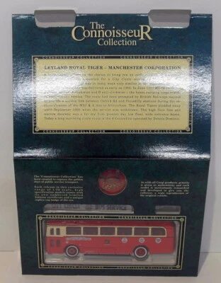 Corgi 1/50 Scale Diecast 34901 - Manchester Corporation - Leyland Royal Tiger - Bild 1 von 2
