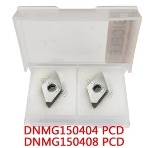 2 Stück DNMG150404 CBN Bornitrid Einsatz Hartmetalleinsatz für Stahl, Gusseisen - Bild 1 von 3