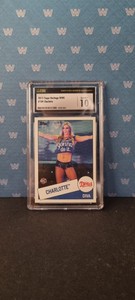 2015 Topps Heritage WWE Charlotte Rookie CSG Graded Gem Mint 10