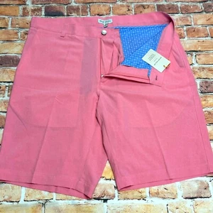 Peter Millar Crown Sports Shackleford Performance Hybrid Short In Light Pink 33 - Picture 1 of 4