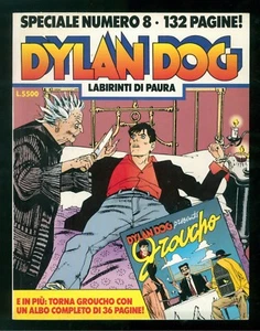 DYLAN DOG LABYRINTHE DER ANGST SPEZIAL NUMMER 8 1994 + ALBO GROUCHO MANN BOMBETTA - Bild 1 von 5