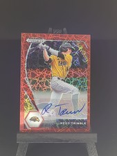 2021 Panini Prizm Draft Picks -Reed Trimble Red Velocity Prizm Autographs...