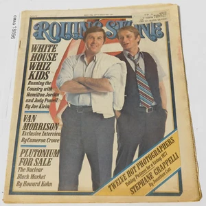 HAMILTON JORDAN JODY POWELL ROLLING STONE MAGAZINE 239 VAN MORRISON May 19 1977 - Imagen 1 de 1