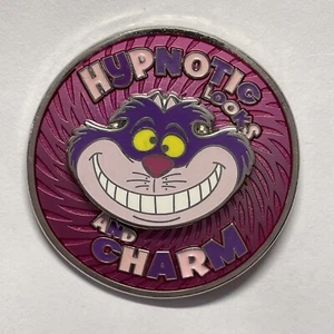 Disney Pin Cheshire Cat Spinner Hypnotic Oh My Disney Alice In Wonderland 2020 - Picture 1 of 1