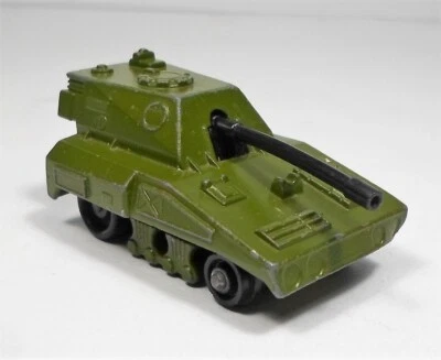 MATCHBOX VTG 1976 ROLAMATICS #70 SP GUN 3" DIECAST MILITARY TOY CAR VEHICLE WAR - Image 1 of 4