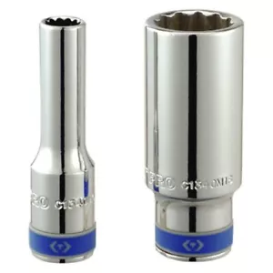 KT Pro C1340M20D 3/8" Dr. 20mm 12pt Deep Metric Chrome Socket - Bild 1 von 1