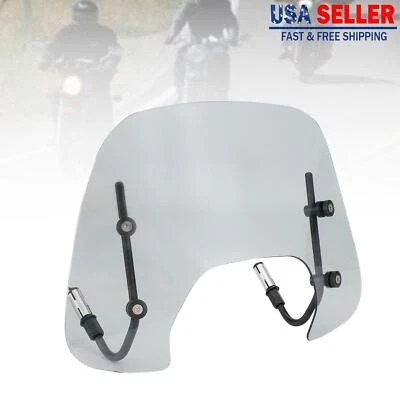 Parabrisas ABS para motocicleta apto para Vespa Sprint 150 2016-2023 gris EE. UU. Foto 1 de 4