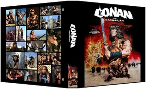 CONAN THE BARBARIAN Custom 3-Ring Binder Photo Album ARNOLD SCHWARZENEGGER - Picture 1 of 14