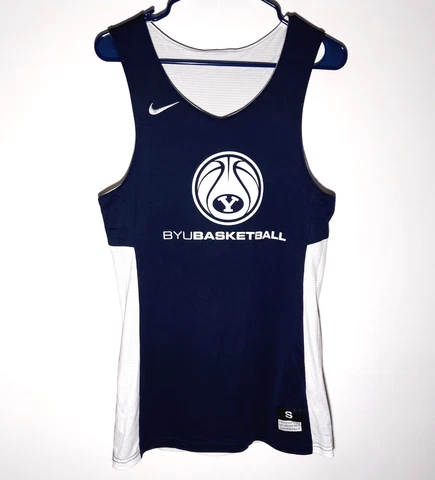 BYU Cougars Reversible Basketball Jersey by NIKE | Official Mens Small Cover